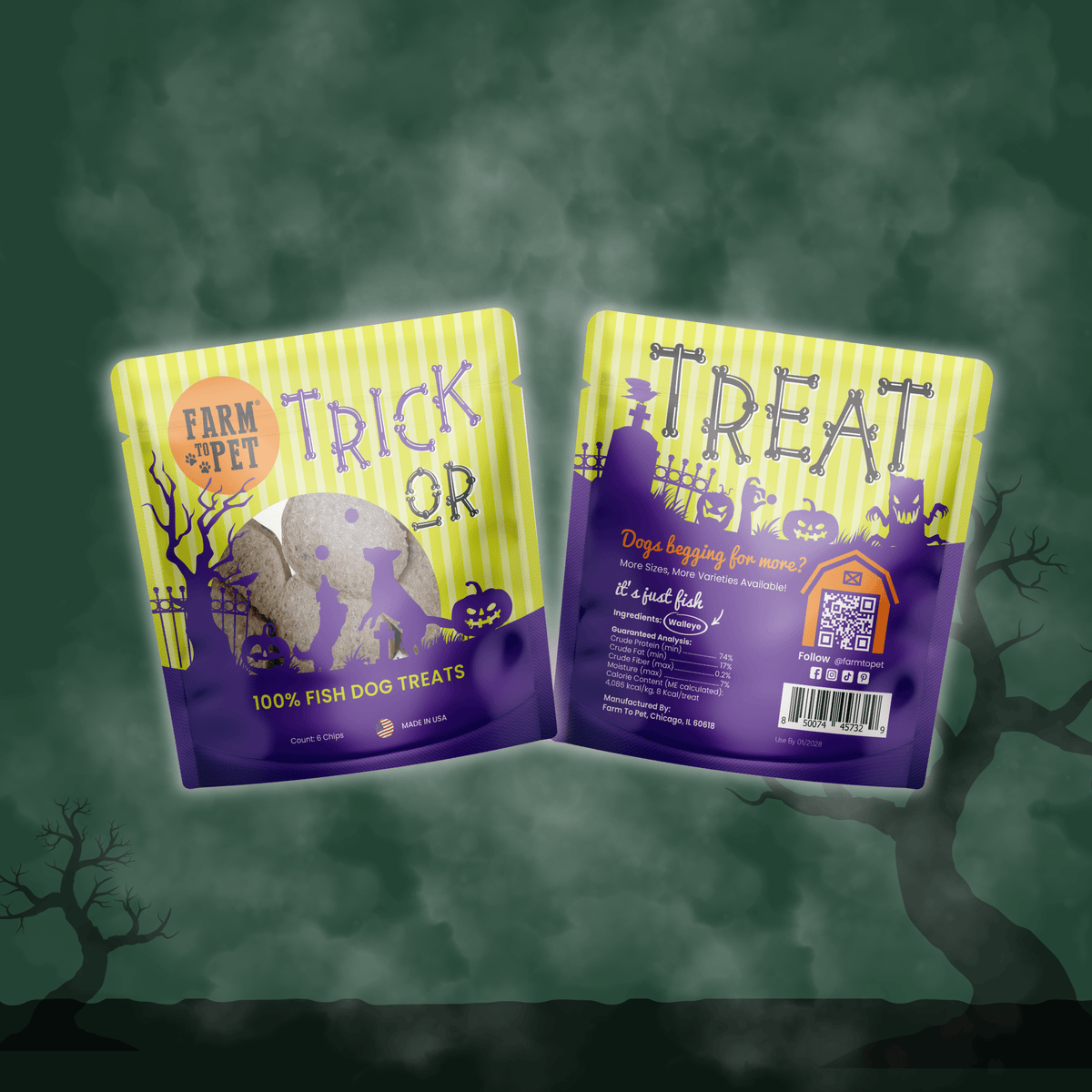 Halloween Dog Treat Snack Pack Bundle - My Home Sweet Home
